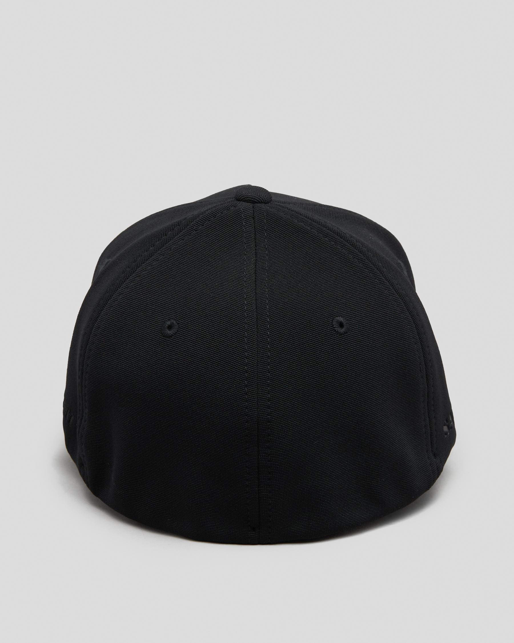 Shop Salty Life Scaled Mini Ottoman Flexfit Cap In Black - Fast ...