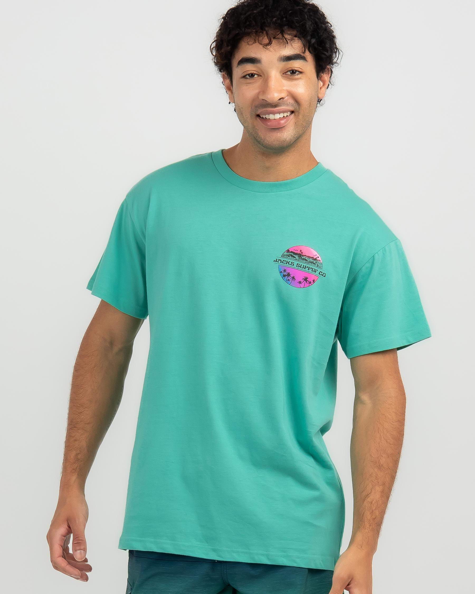 Shop Jacks Summer T-Shirt In Pastel Mint - Fast Shipping & Easy Returns ...