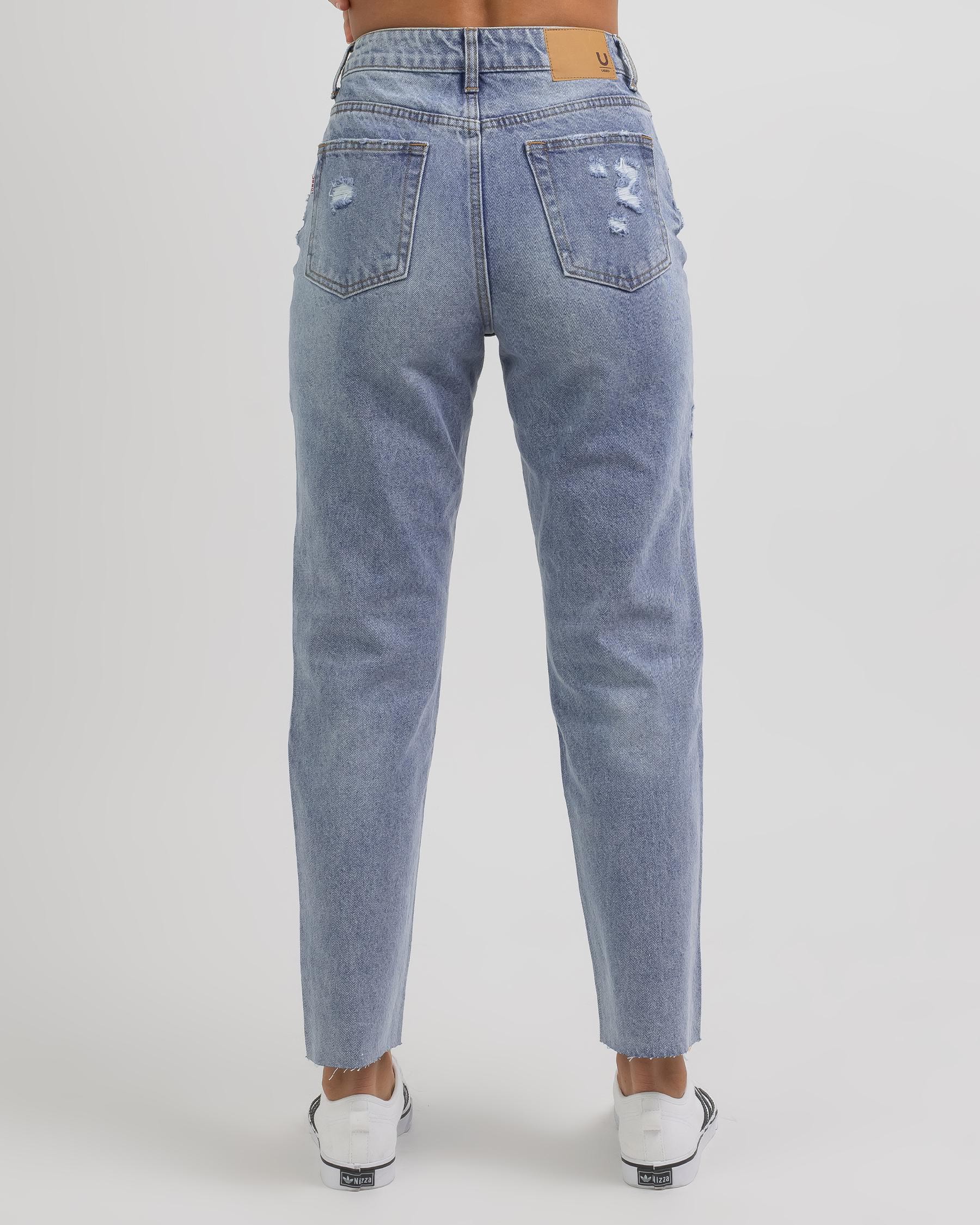 Shop Used Millie Jeans In Mid Blue - Fast Shipping & Easy Returns ...