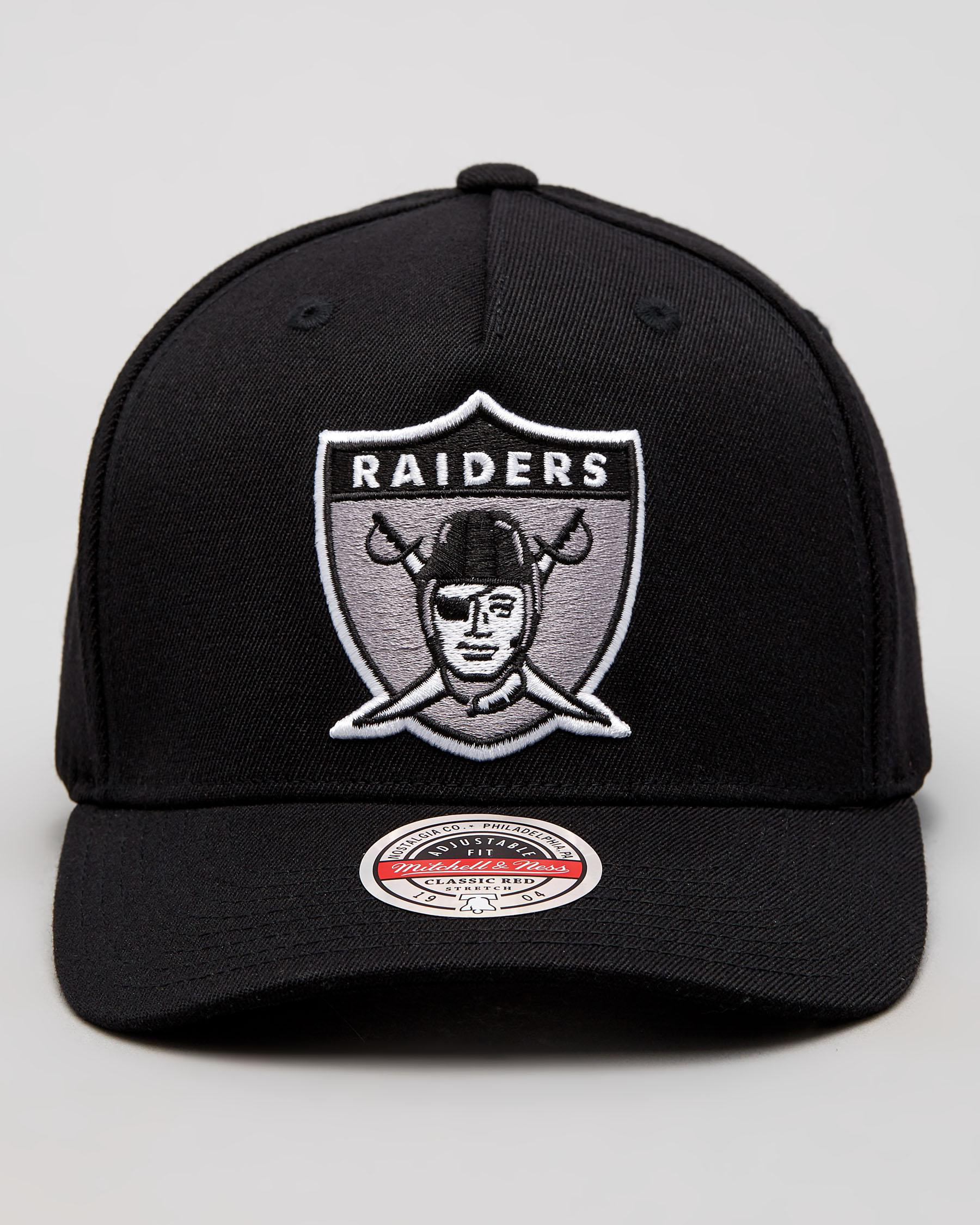 Mitchell & Ness 110 Raiders Cap In Black/white - FREE* Shipping & Easy  Returns - City Beach United States