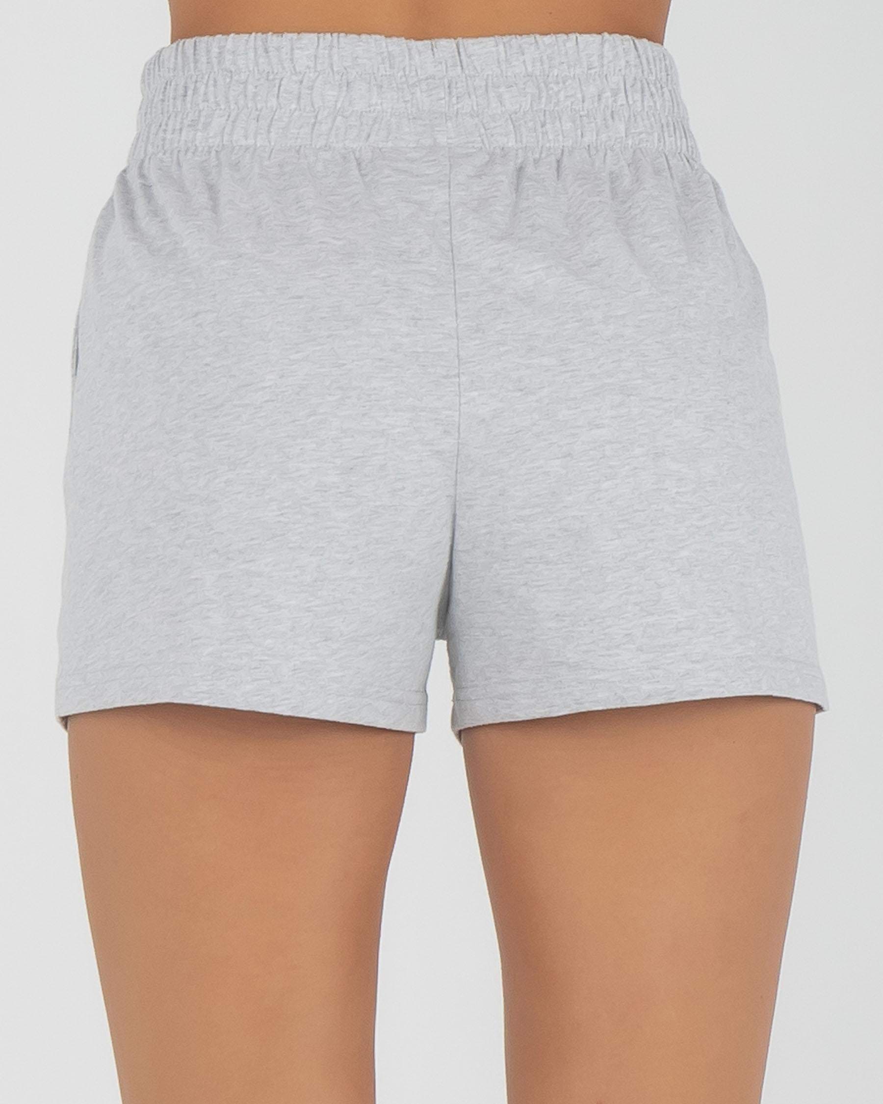 Fila Emma Shorts In Grey Marle - Fast Shipping & Easy Returns - City ...