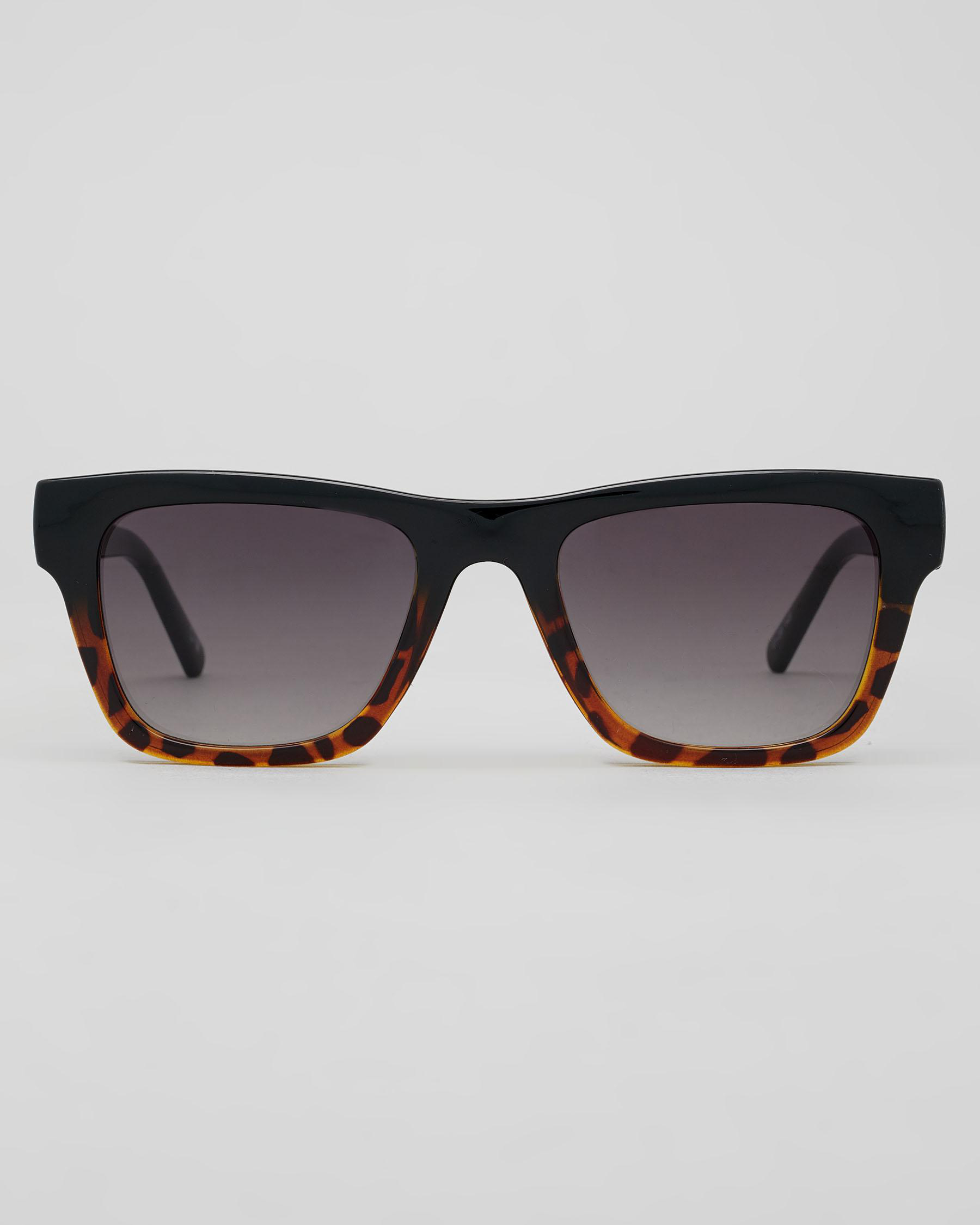 Le Specs La Phoque Sunglasses In Black Tort Splicekhaki Grad Fast Shipping And Easy Returns 3460