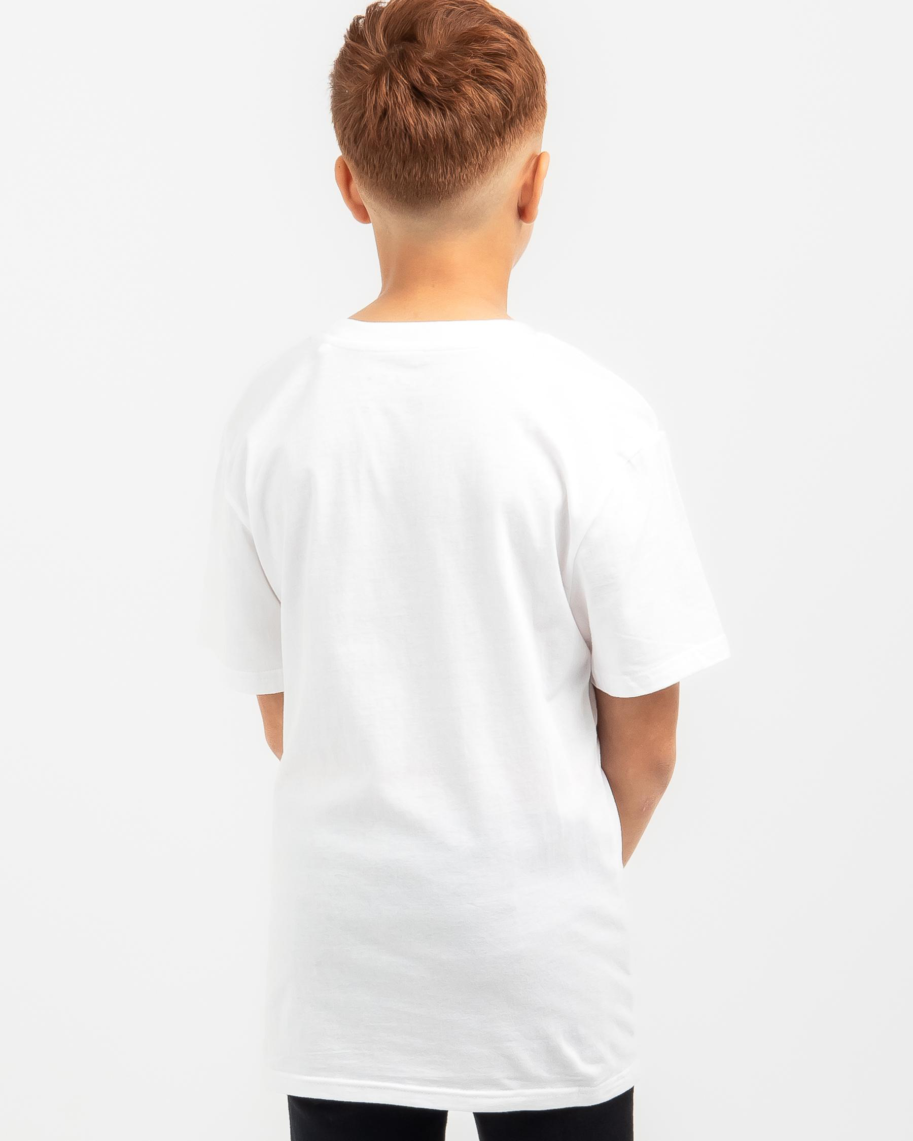 Shop Skylark Boys' Capital T-Shirt In White - Fast Shipping & Easy ...