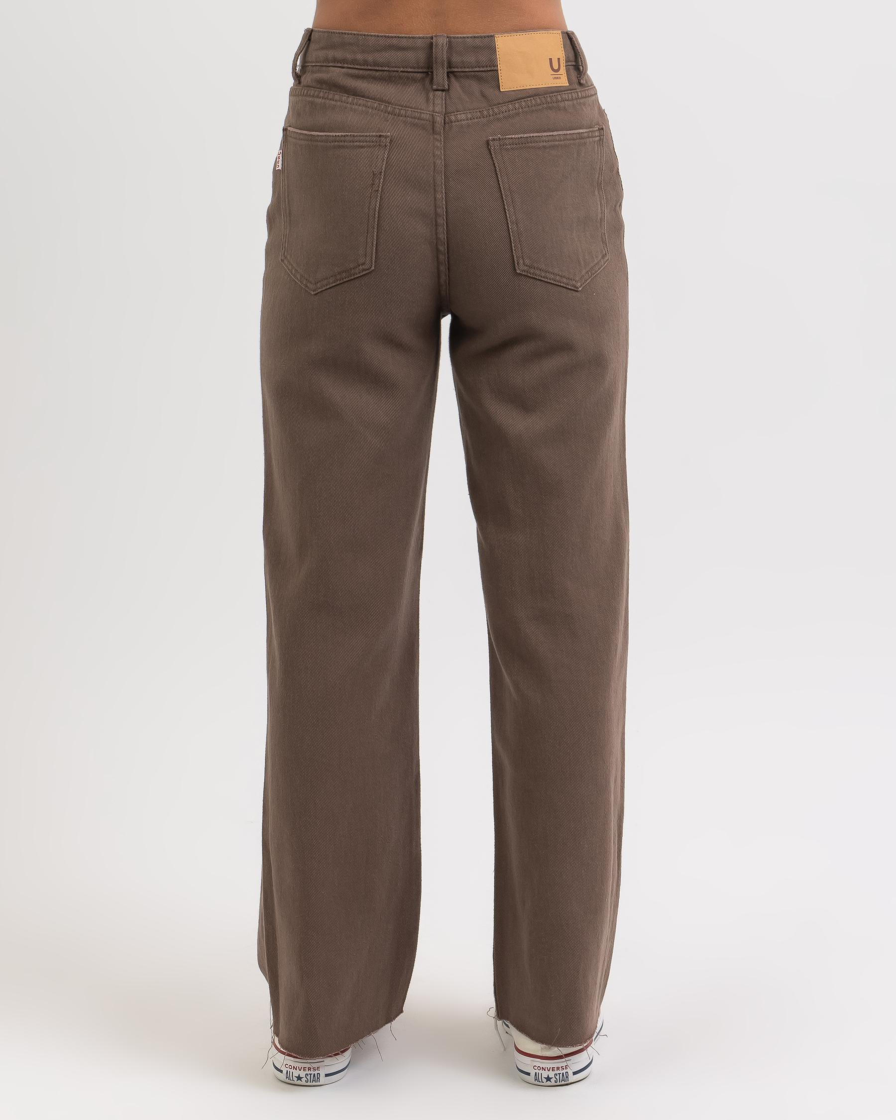 Shop Used Girls' Shannon Jeans In Chocolate - Fast Shipping & Easy ...