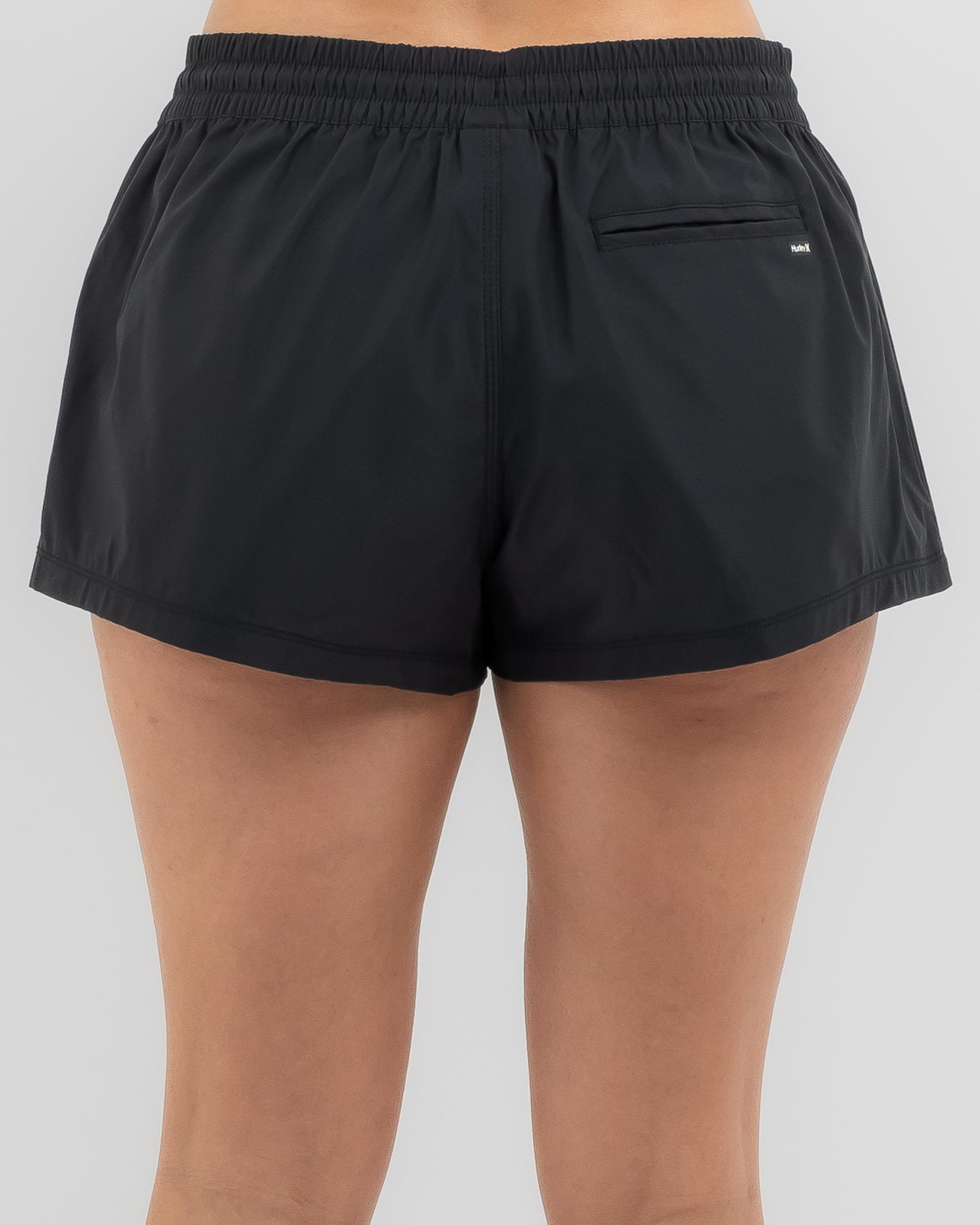 Shop Hurley Staple Board Shorts In Black - Fast Shipping & Easy Returns ...