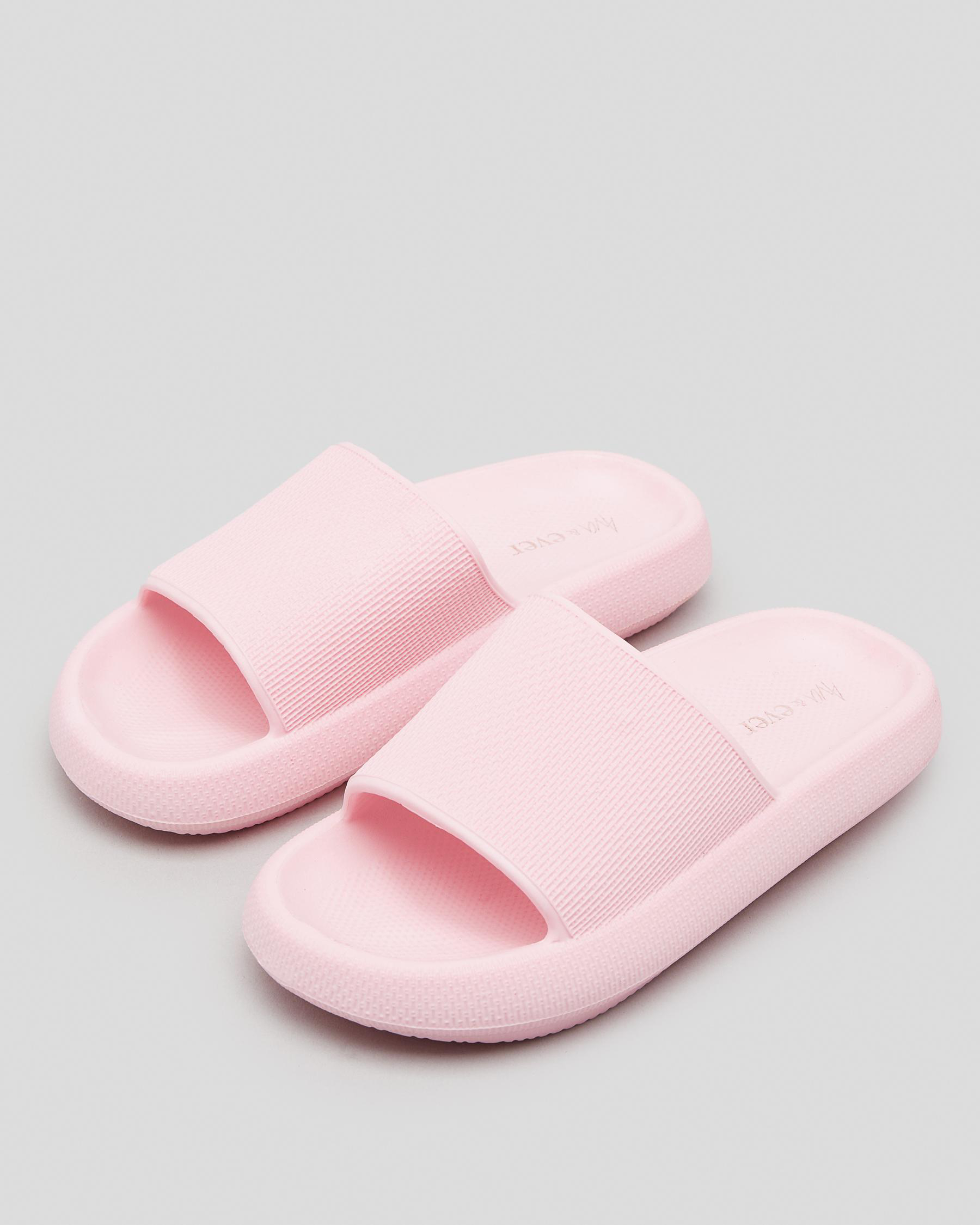 Ava And Ever Girls' Summer Slide In Pastel Pink - Fast Shipping & Easy ...