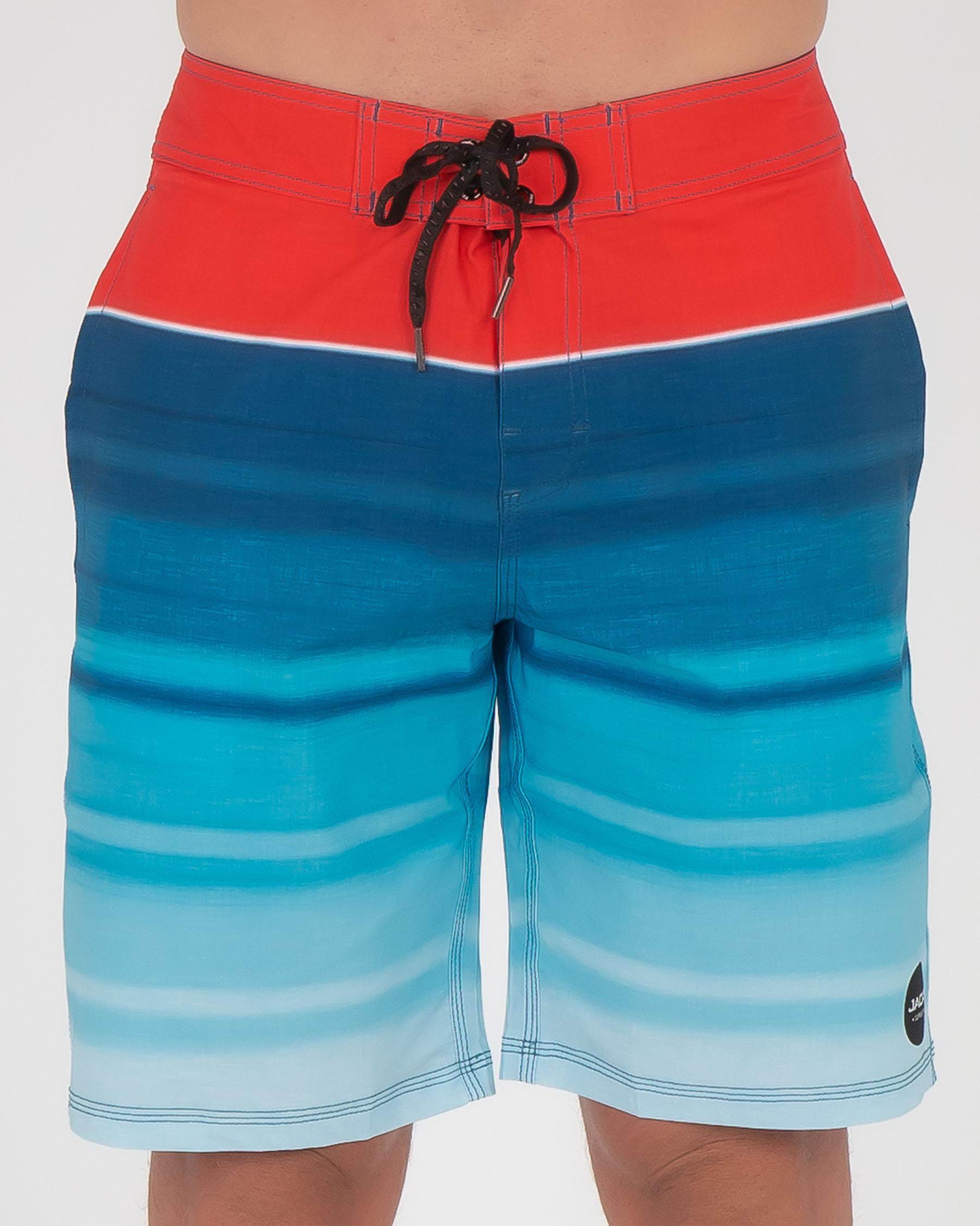 Jacks Pacific Board Shorts In Red/blue - Fast Shipping & Easy Returns ...