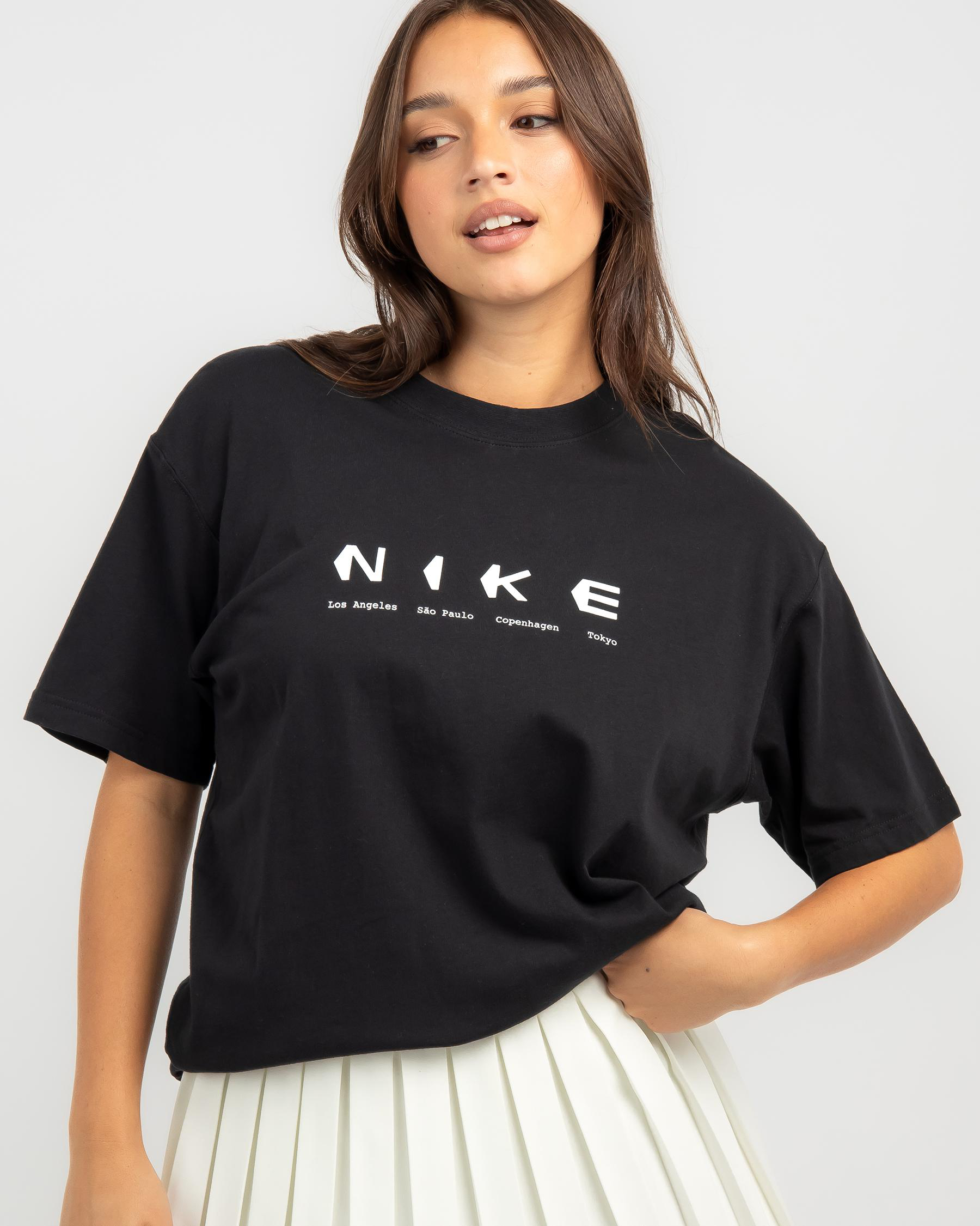 Shop Nike SB City T-Shirt In Black - Fast Shipping & Easy Returns ...