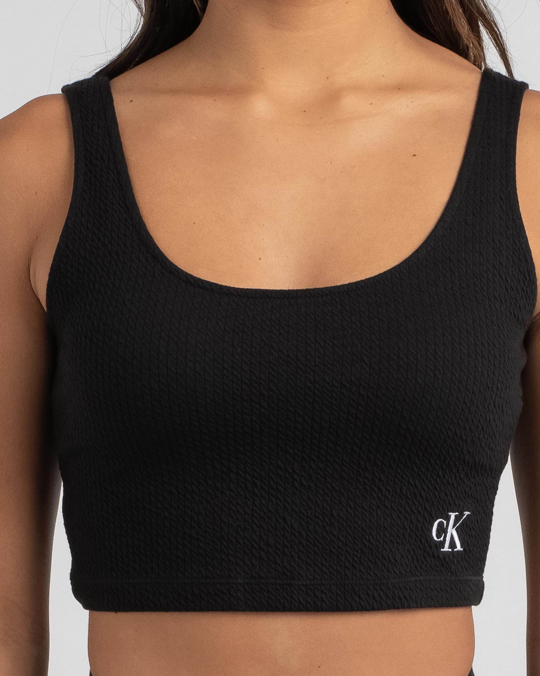 calvin klein strappy top