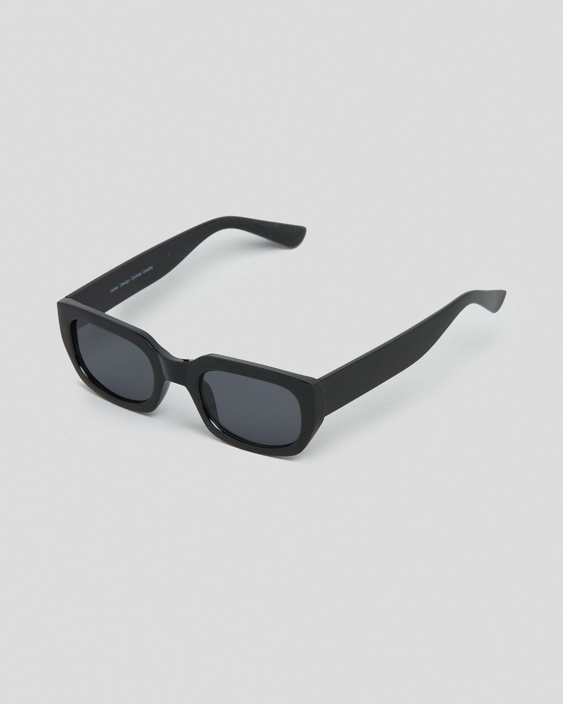 Indie Eyewear Kauai Sunglasses In Black/black - Fast Shipping & Easy ...