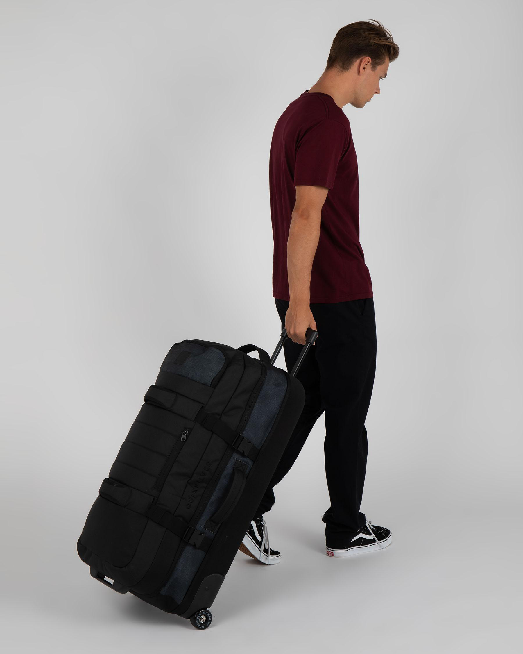 Shop Quiksilver New Reach Travel Bag In Black Fast Shipping Easy Returns City Beach Australia