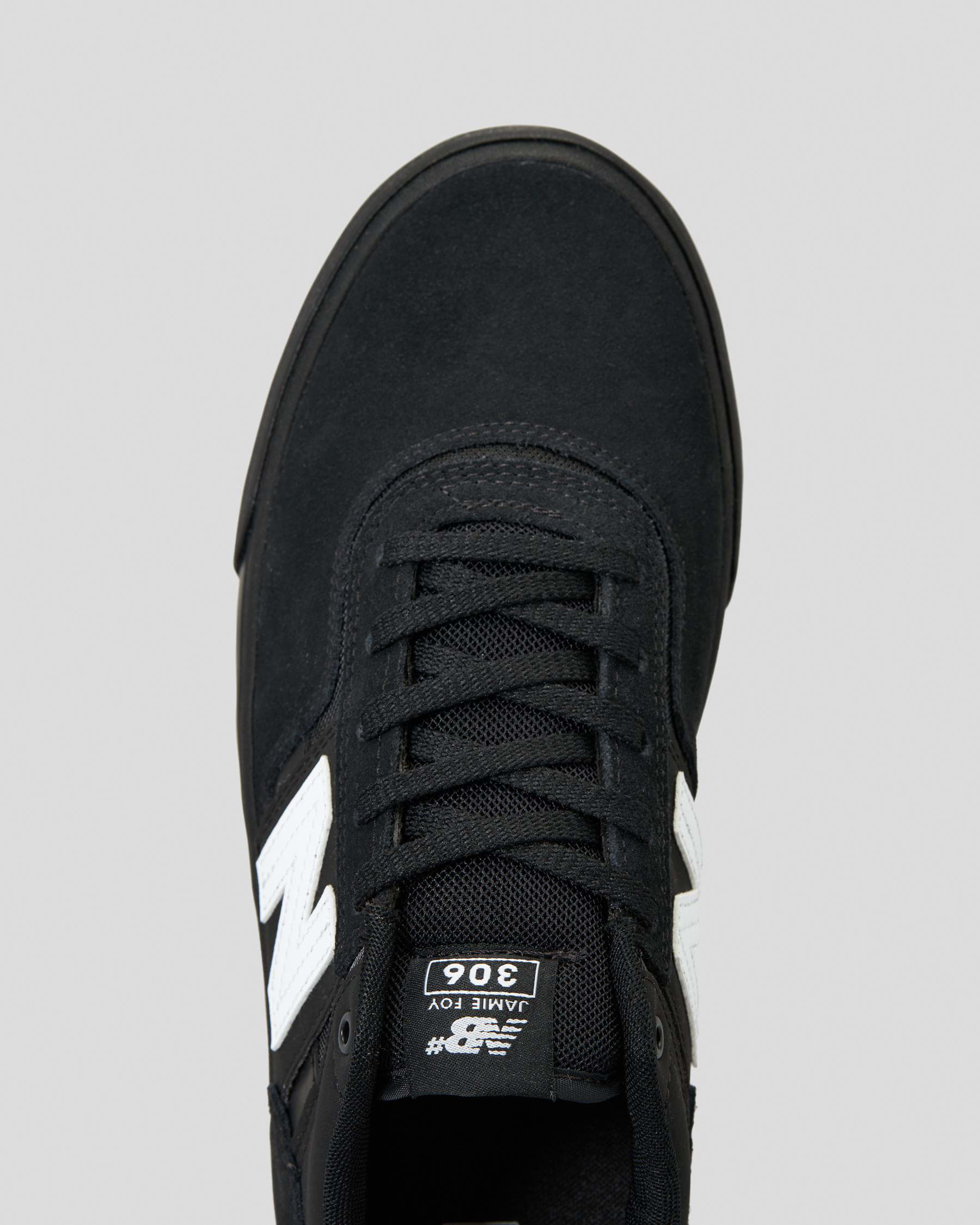Shop New Balance Nb 306 Shoes In Black/black - Fast Shipping & Easy ...