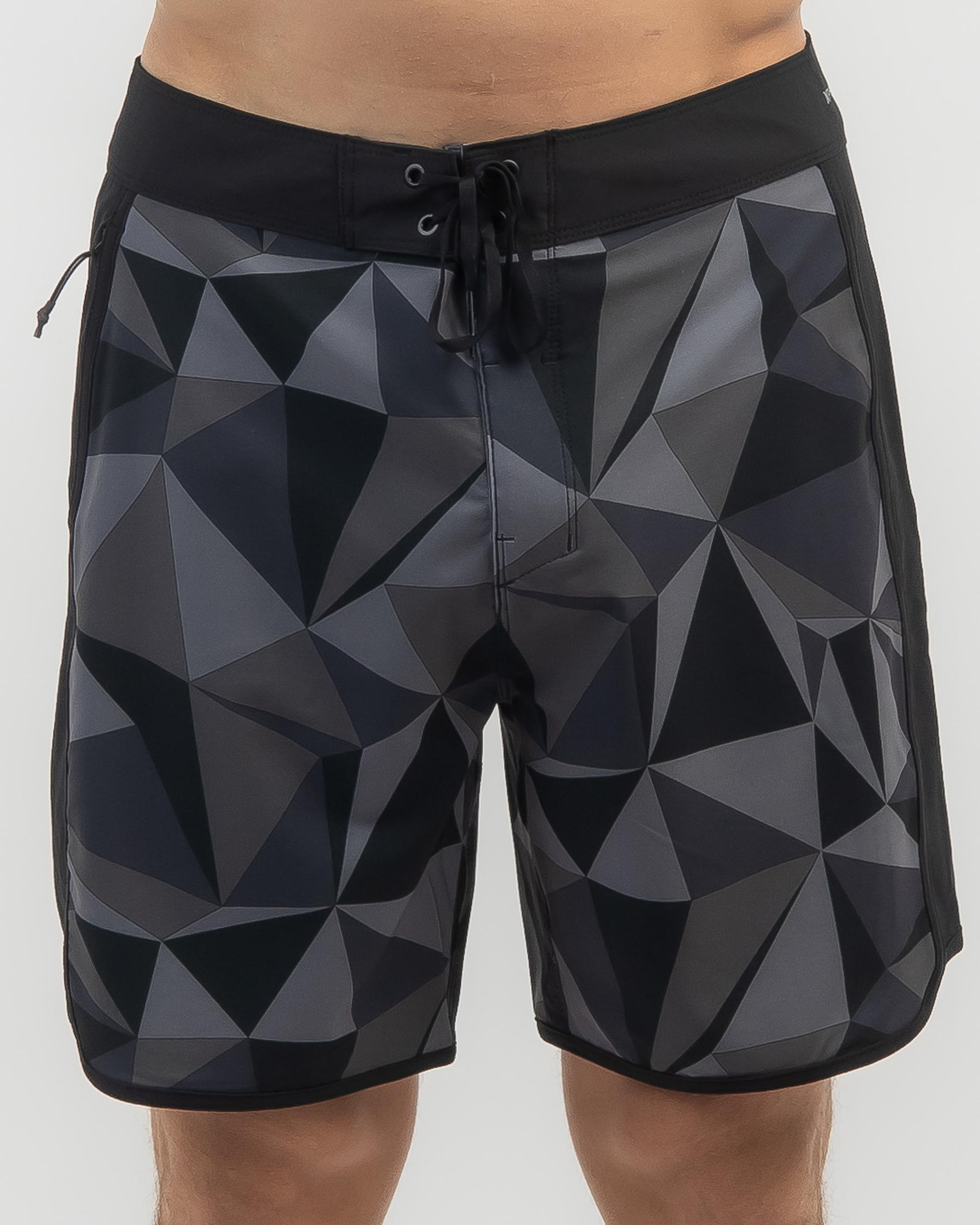 Hurley Phantom Sweep Geo Board Short In Black - FREE* Shipping & Easy ...