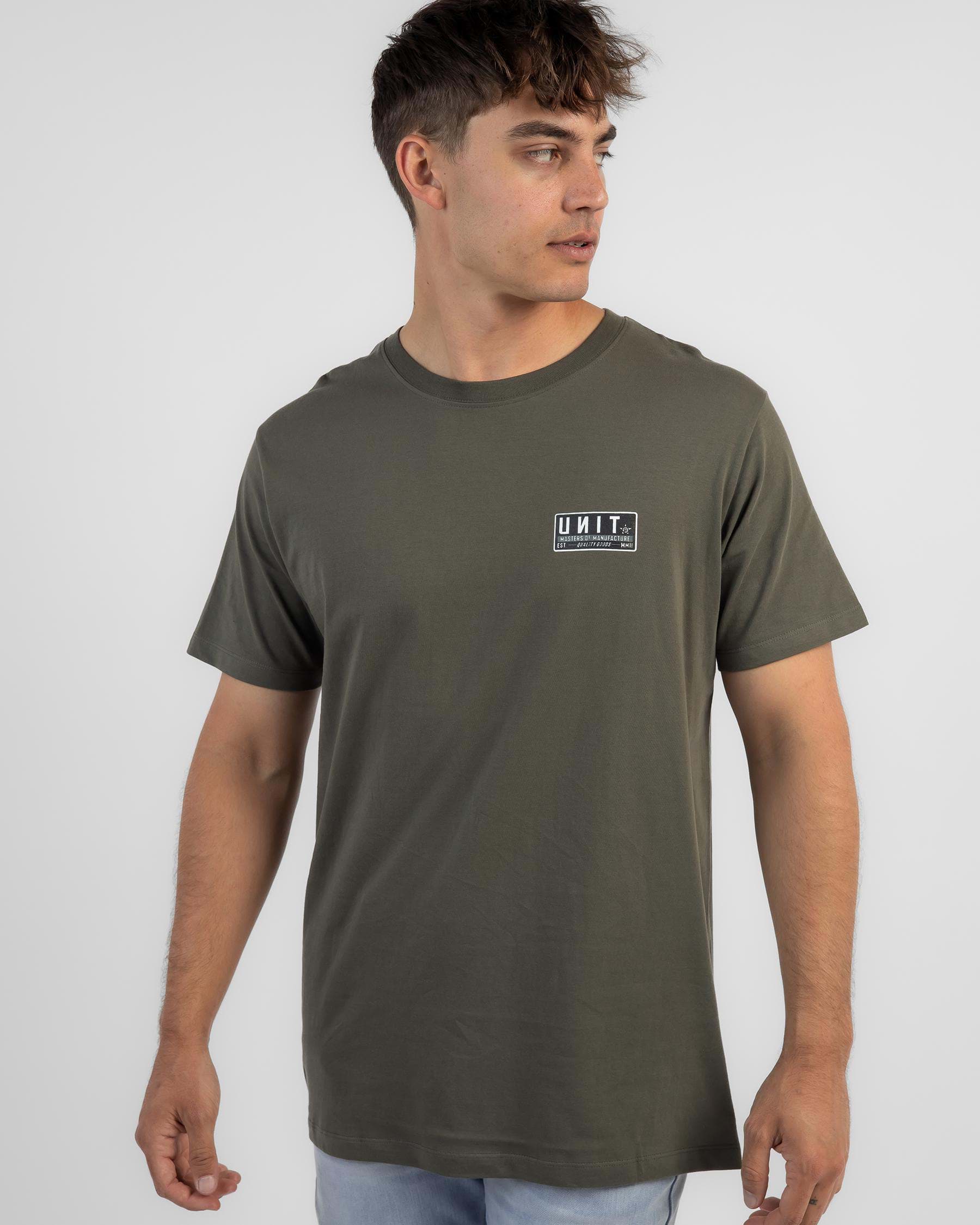 Shop Unit Workstation T-Shirt In Military - Fast Shipping & Easy ...