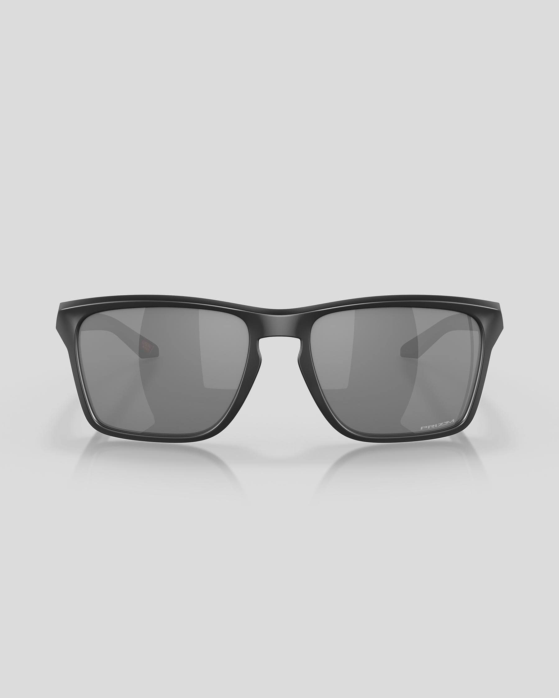 Shop Oakley Sylas Polarised Sunglasses In Matte Black W/ Prizm Black ...
