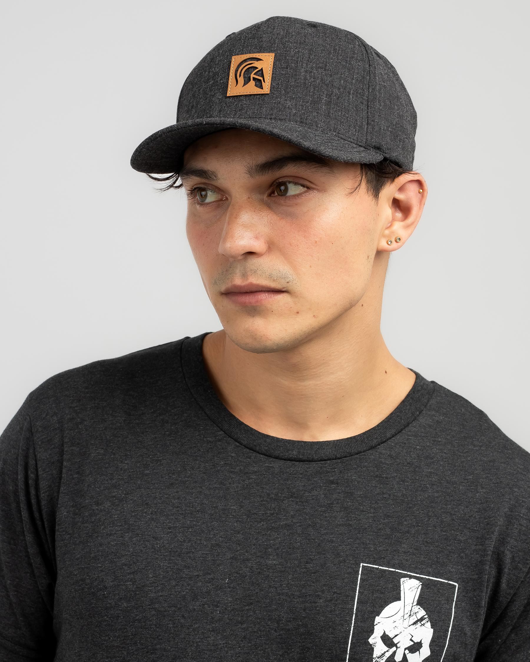 Shop Sparta Elite Tech Snapback Cap In Charcoal Heather - Fast Shipping ...