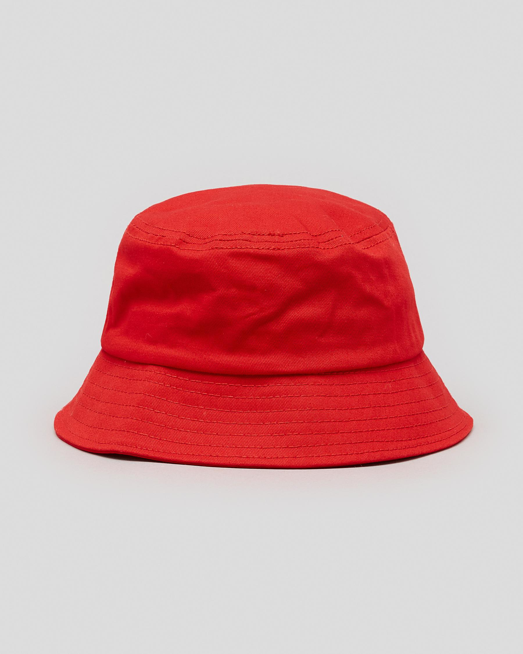 Shop Billabong Classic Bucket Hat In Red - Fast Shipping & Easy Returns ...